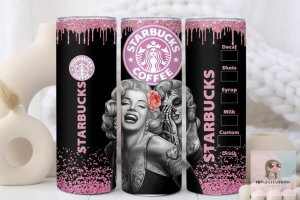 Marilyn Starbucks Tumbler