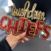 Touchdown Chiefs Iron On Patch - Image 2