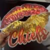 Chiefs Lips Sequins Patch - Image 2